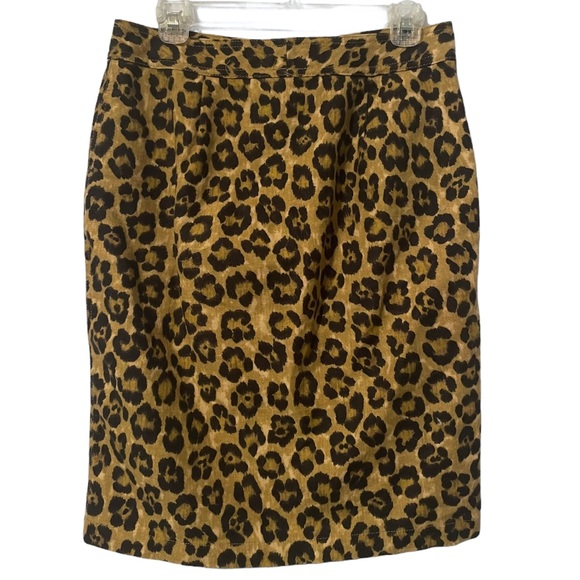 LAUREN Ralph Lauren Cheetah Print Pencil Skirt - Picture 2 of 5